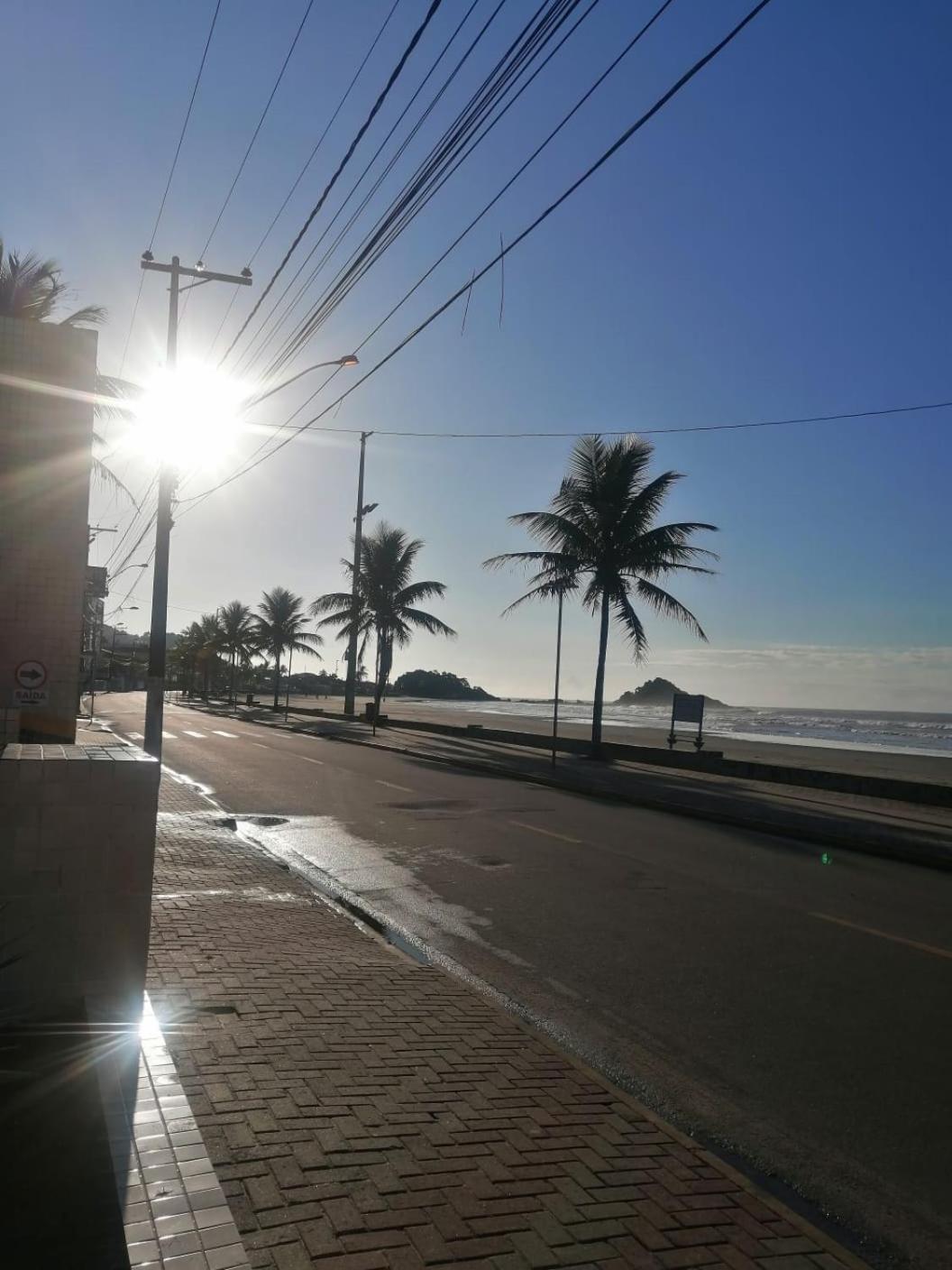 Apartamento, Ampla Sacada Com Vista Para O Mar! Itanhaém Zewnętrze zdjęcie