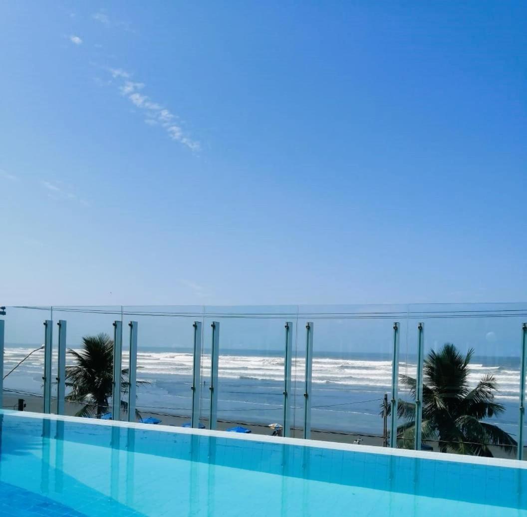 Apartamento, Ampla Sacada Com Vista Para O Mar! Itanhaém Zewnętrze zdjęcie
